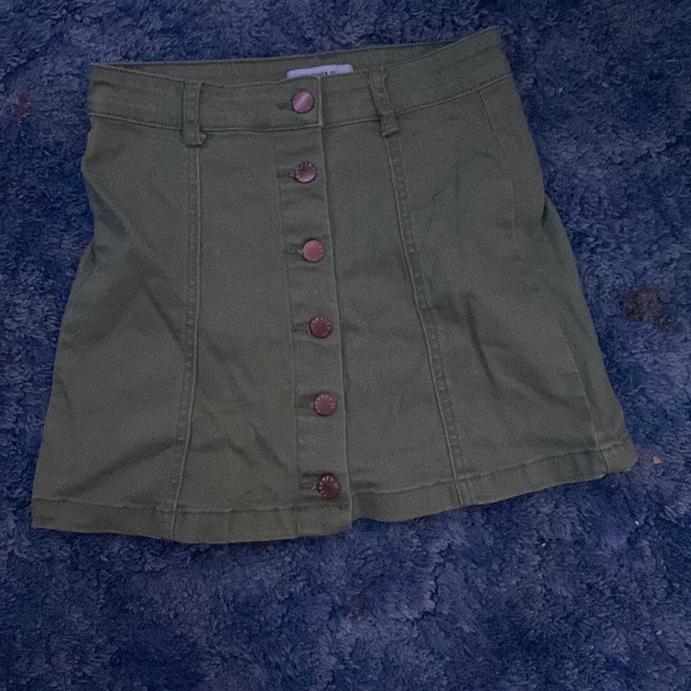 forever 21 jean skirt